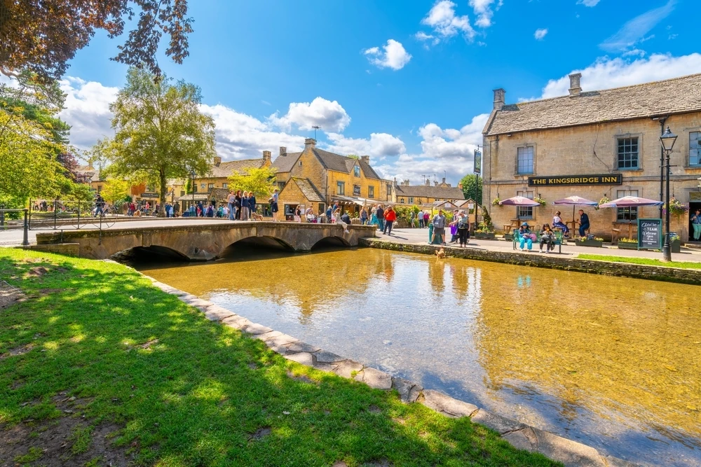 Bourton-on-the-Water in Gloucestershire, Cotswolds