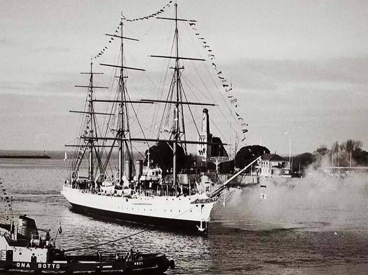 Un museo flotante en la Fragata Sarmiento