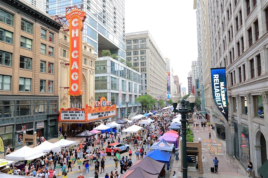 Chicago's most famous street party returns downtown next month