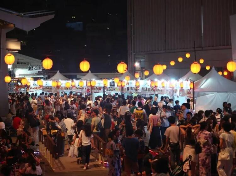 六本木ヒルズ盆踊り