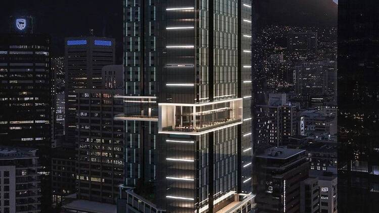 The City's tallest skyscraper is under construction