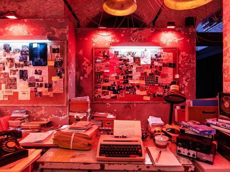Step into the shadowy world of undercover agents at this summer exhibition