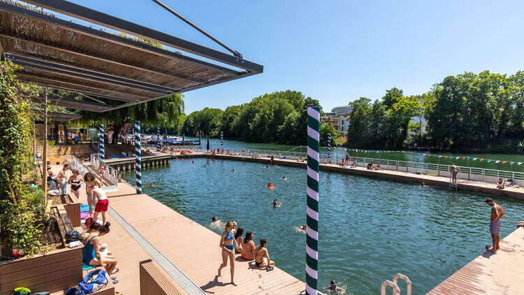 Le site de baignade de Joinville-le-Pont, À la Plage © 94 - Eric Legrand