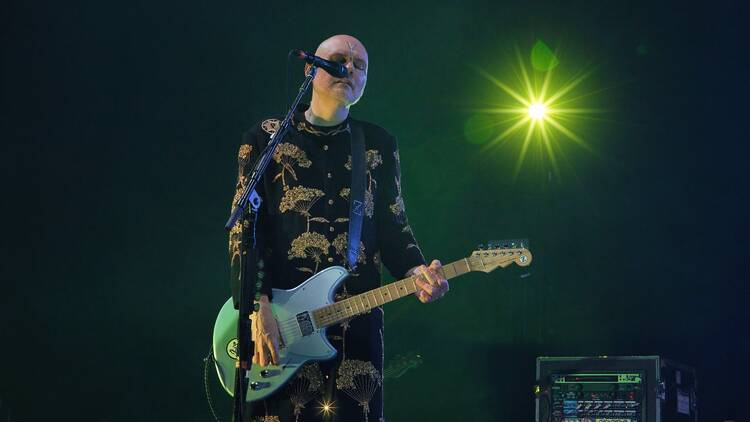The Smashing Pumpkins, performing live