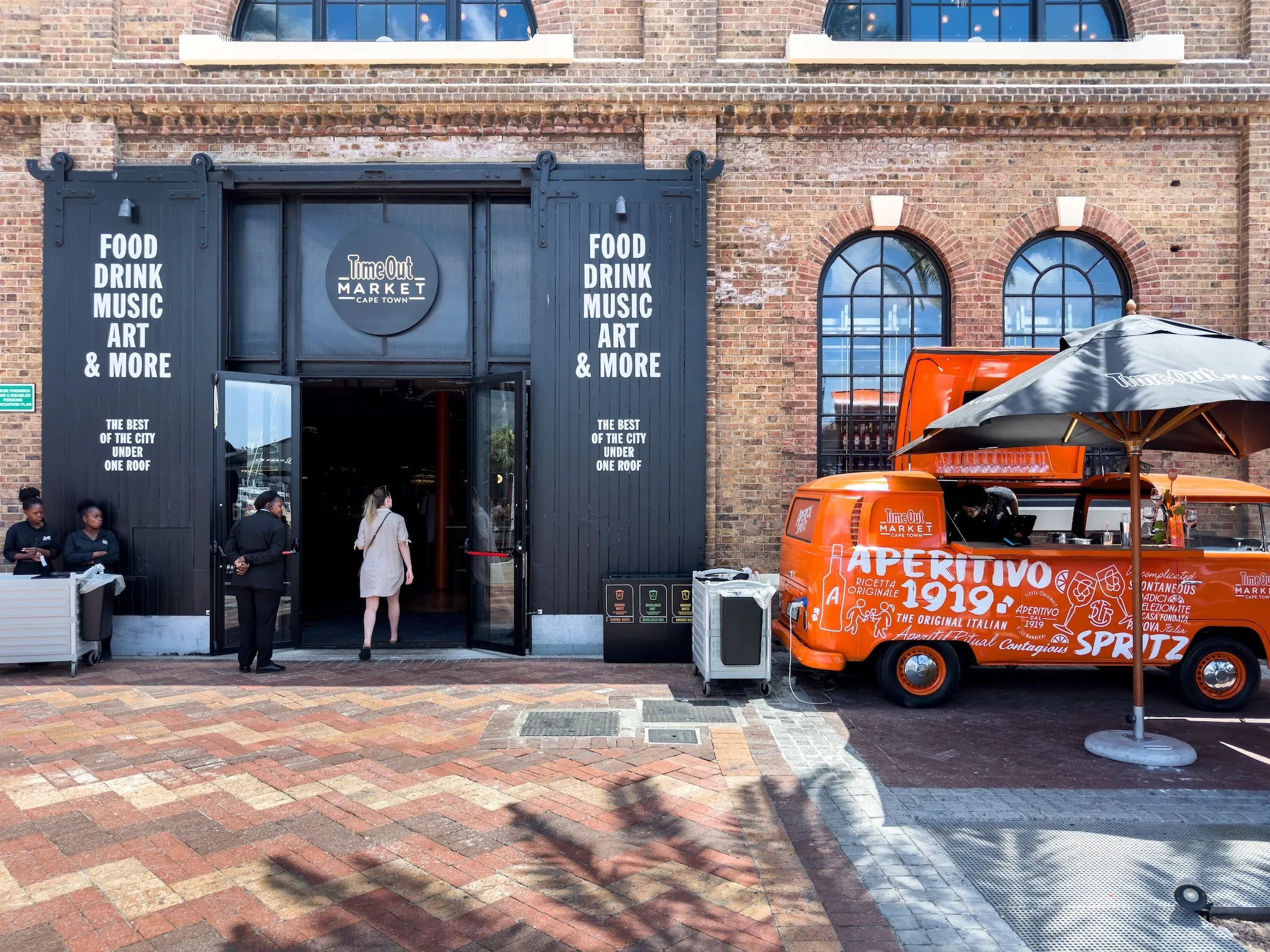 Time Out Market at the V and A Waterfront in Cape Town