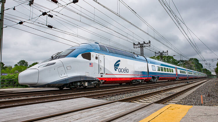 Acela, Corridor Rail, High-speed rail, High-speed train sets, High-speed trains, NEC, Northeast Corridor, WAS, WUS, station, Acela, Acela II, NEC, Test Run, WAS, WUS, acela 21, Rail, Railway, Train Track, Transportation, Vehicle
