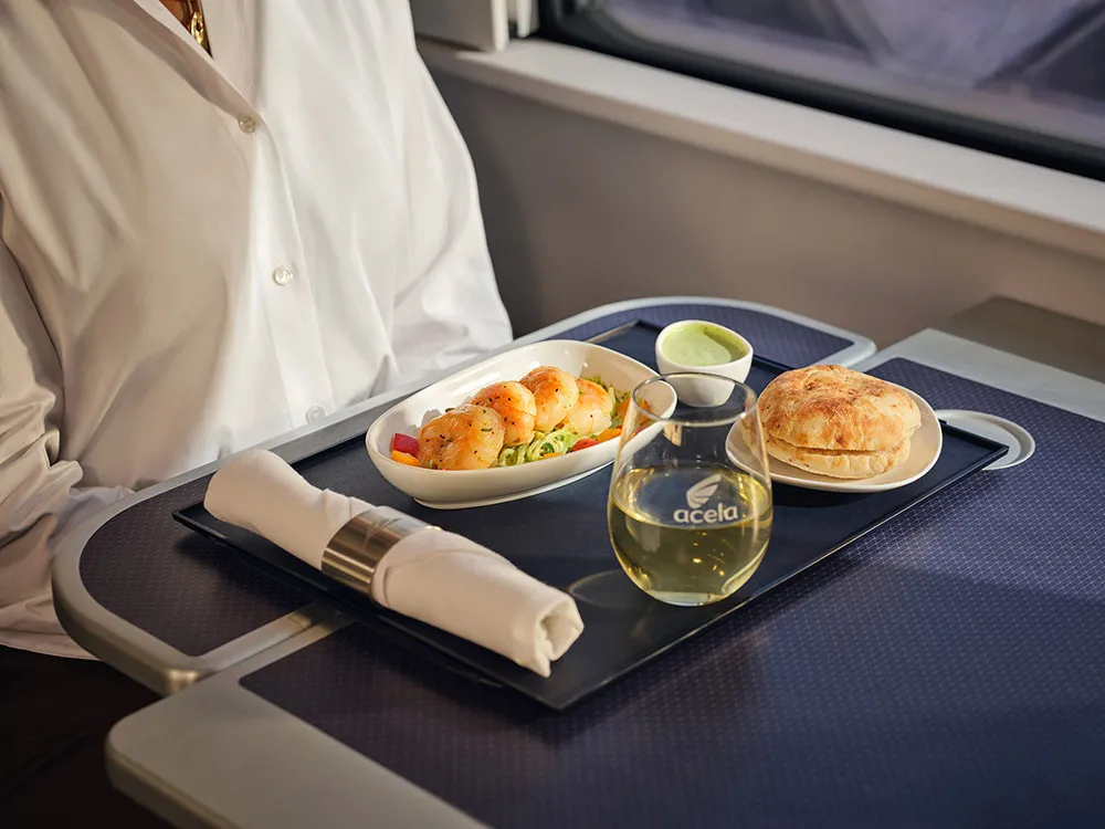 acela dining
