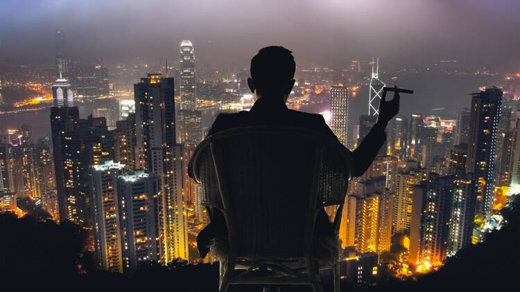 Hong Kong wealthy rich city