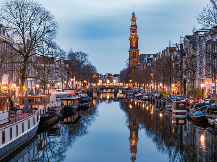 Prinsengracht canal, Amsterdam, Netherlands