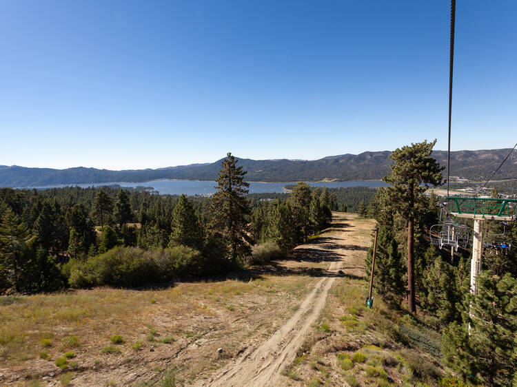 Scenic Sky Chair at Snow Summit in Big Bear Lake