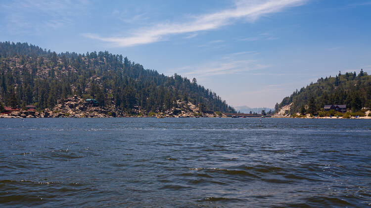 Admire the rocky shoreline at Boulder Bay