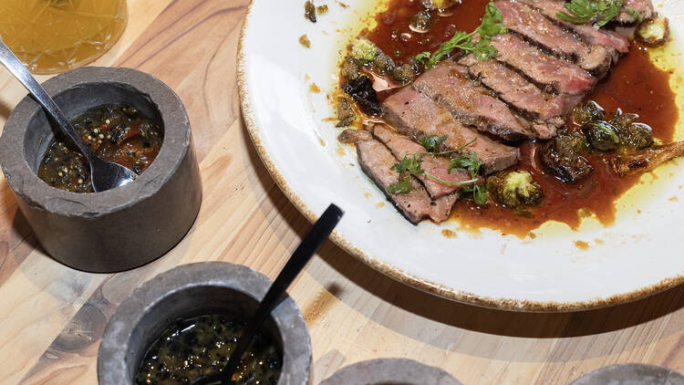 Tiradito de rib eye