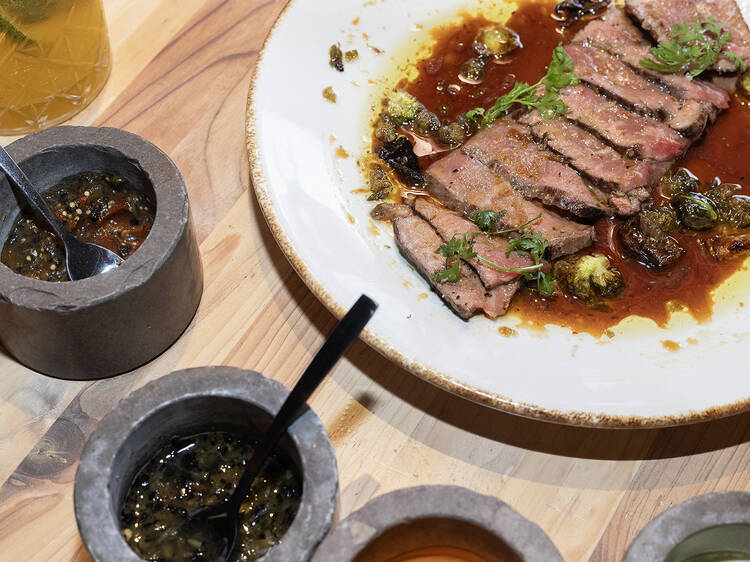 Tiradito de rib eye
