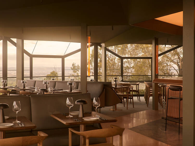 Bright dining room