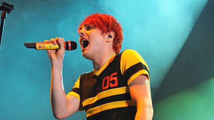 Gerard Way performing live in Barcelona