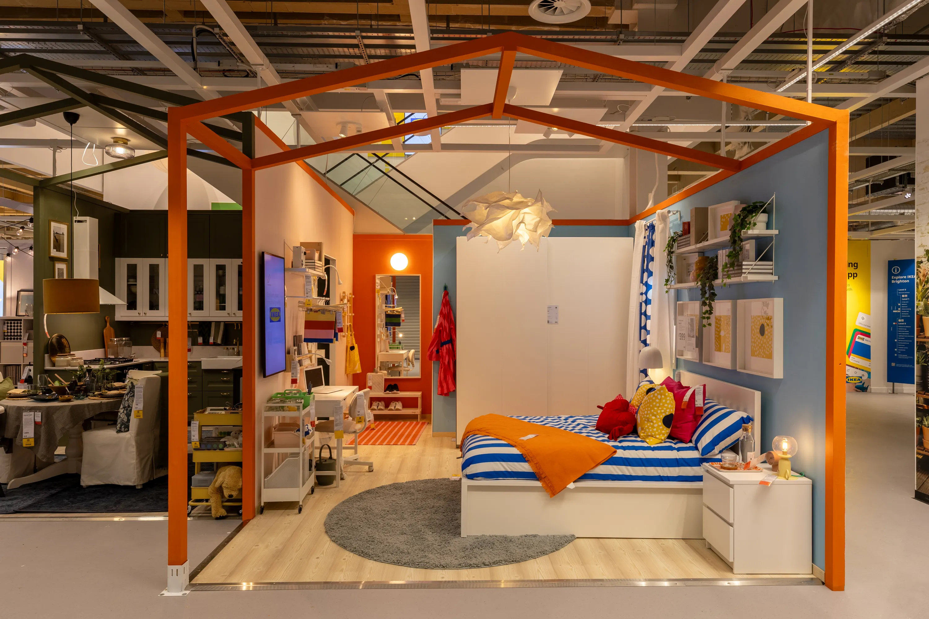 Roomset at IKEA Brighton