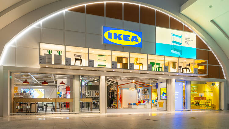 Front entrance of IKEA Brighton