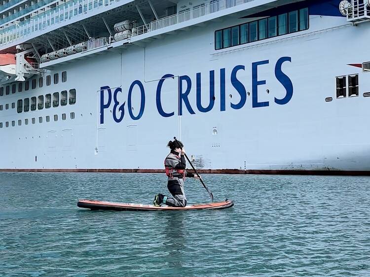 Stand-up paddleboarding