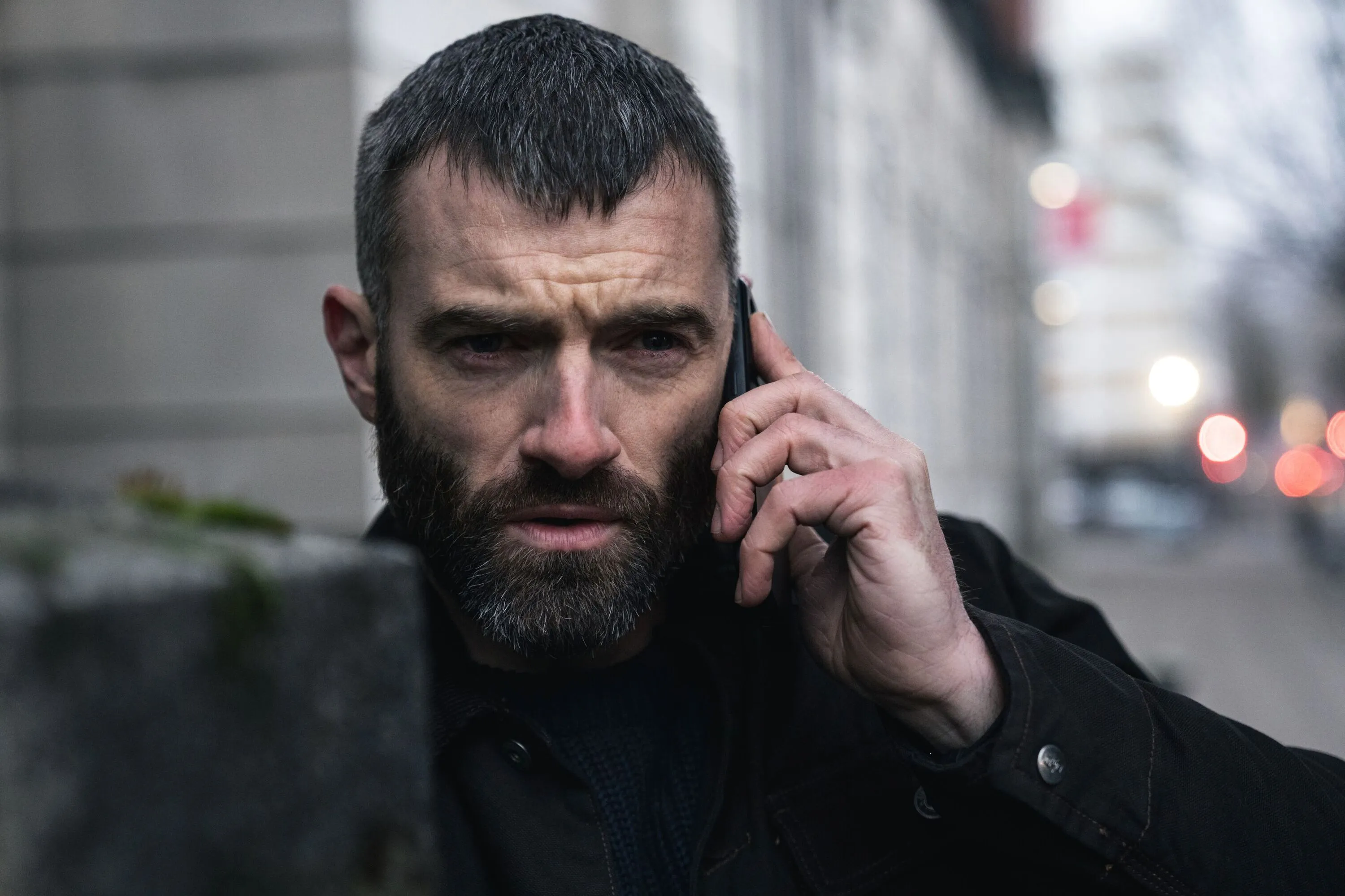 Cormac (Stuart Martin) is the criminal mastermind behind the blackmail