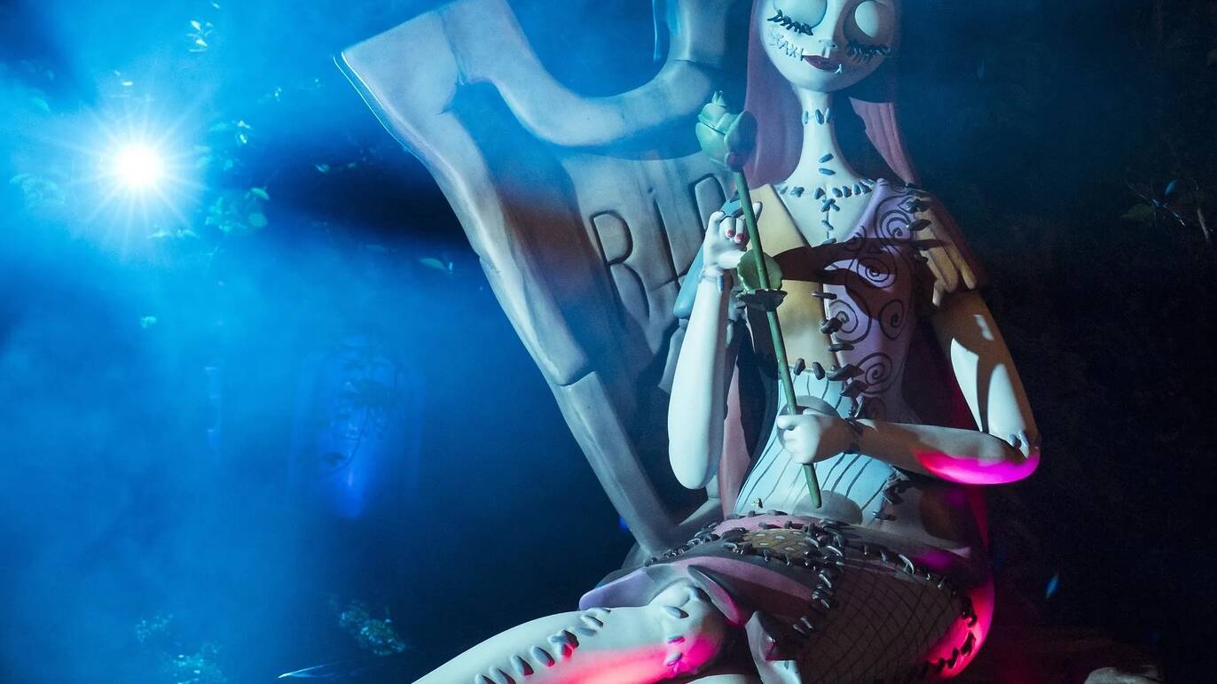 'Disney Tim Burton's The Nightmare Before Christmas Light Trail' at New