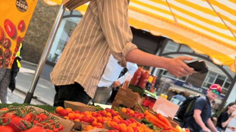Fill your boots at a farmers market