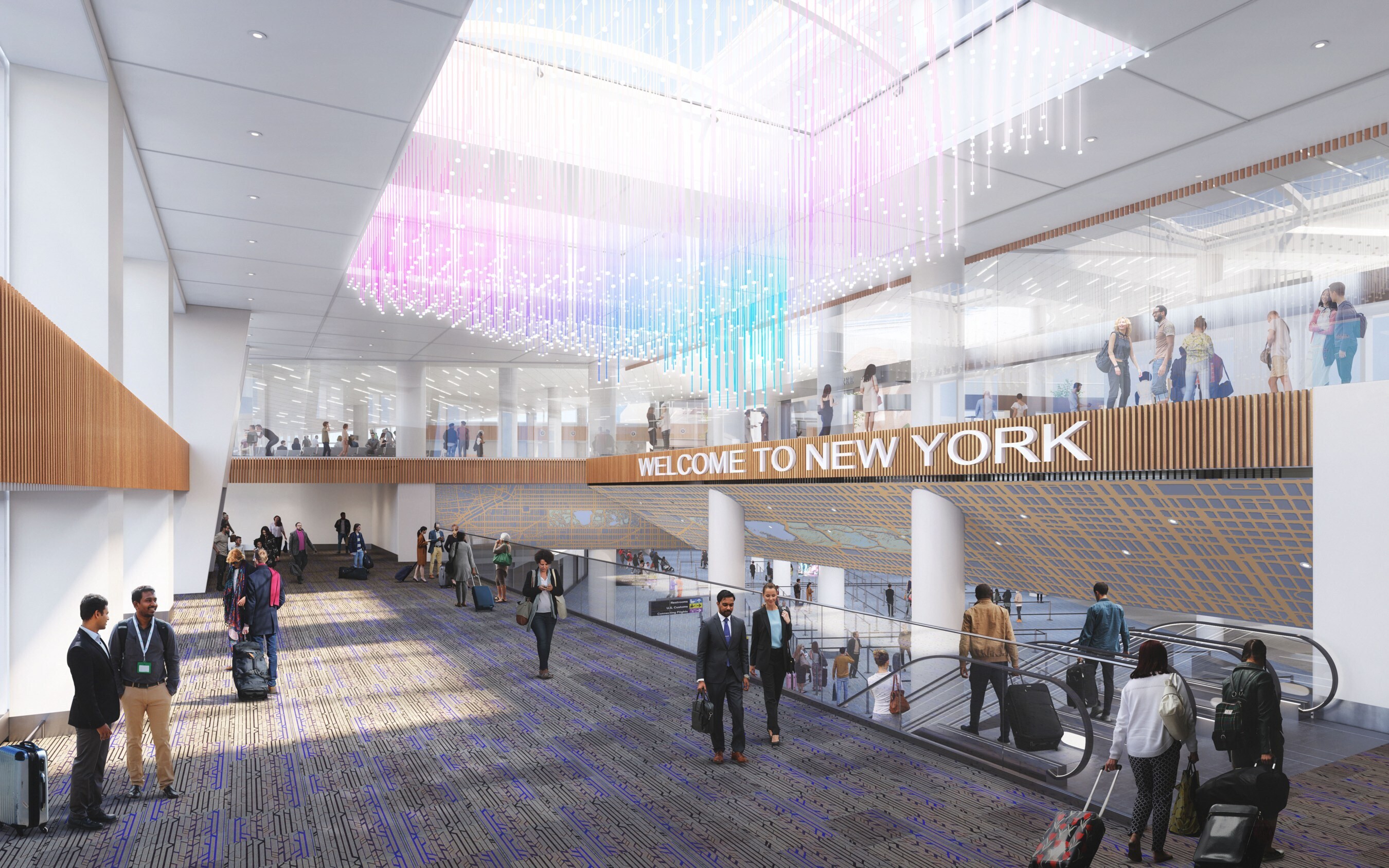 The new JFK terminal will show iconic artworks from MoMA, the Met and Lincoln Center