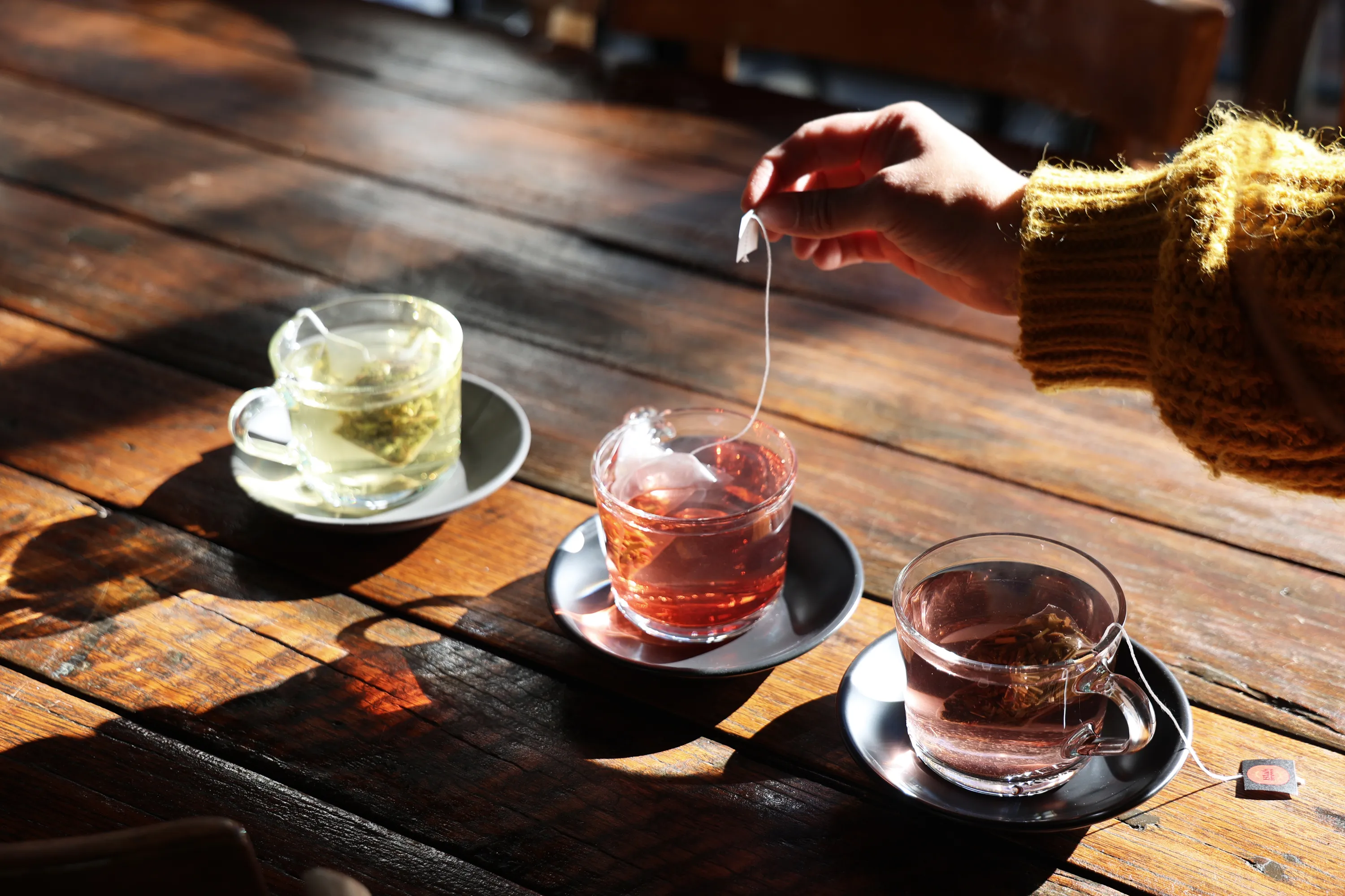 A selection of Blak Brews teas.
