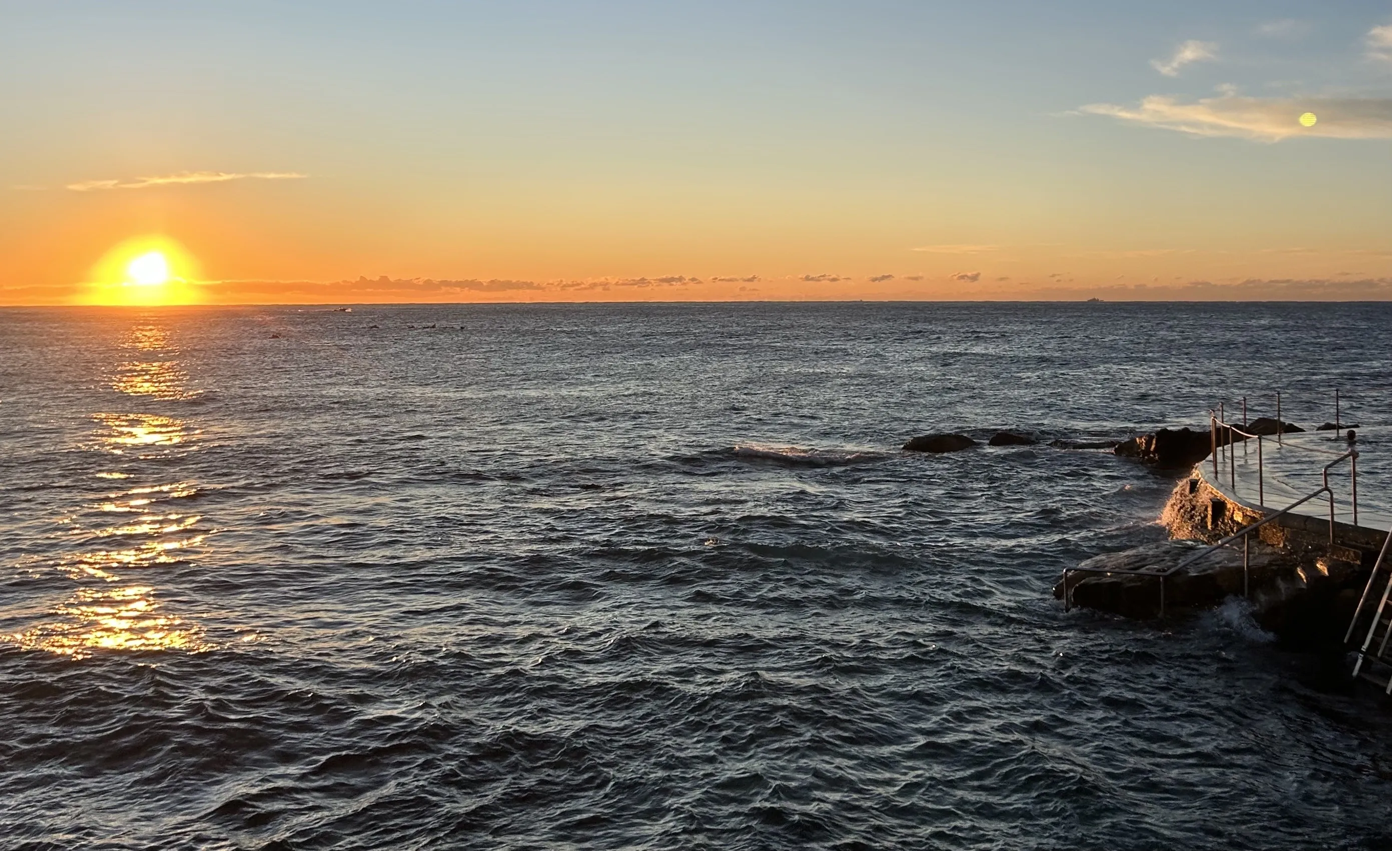Bronte baths sunrise