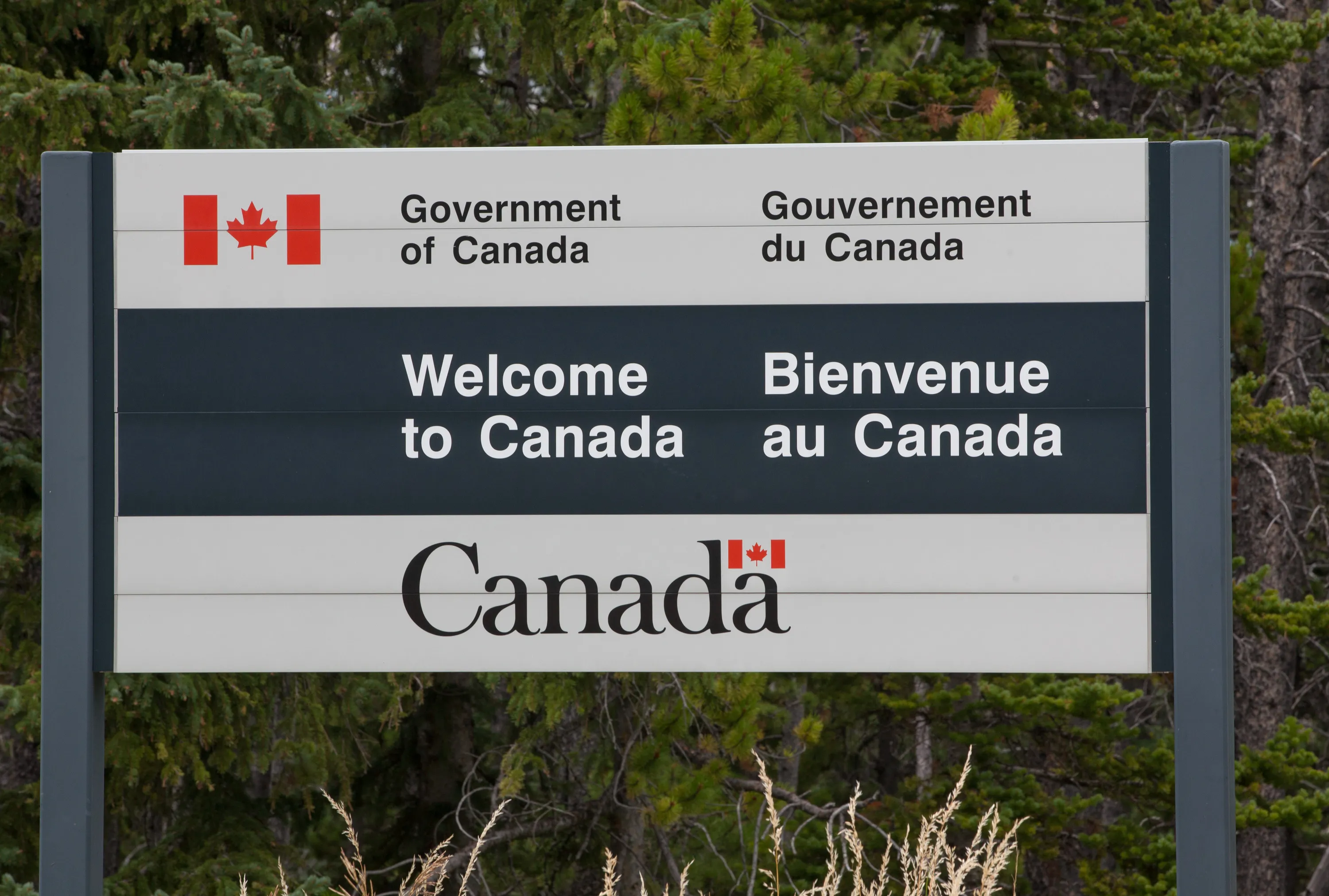 Canadian border