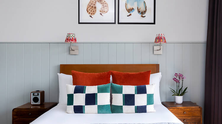 Deluxe junior suite at Town Hall Hotel