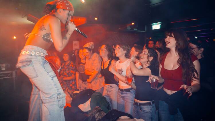 Crowd at concert