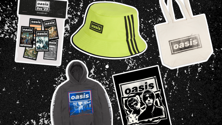 Consigue merch edición limitada de Oasis en esta fan store