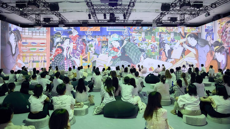 Immersive Museum Osaka – Impressionism & Ukiyo-e