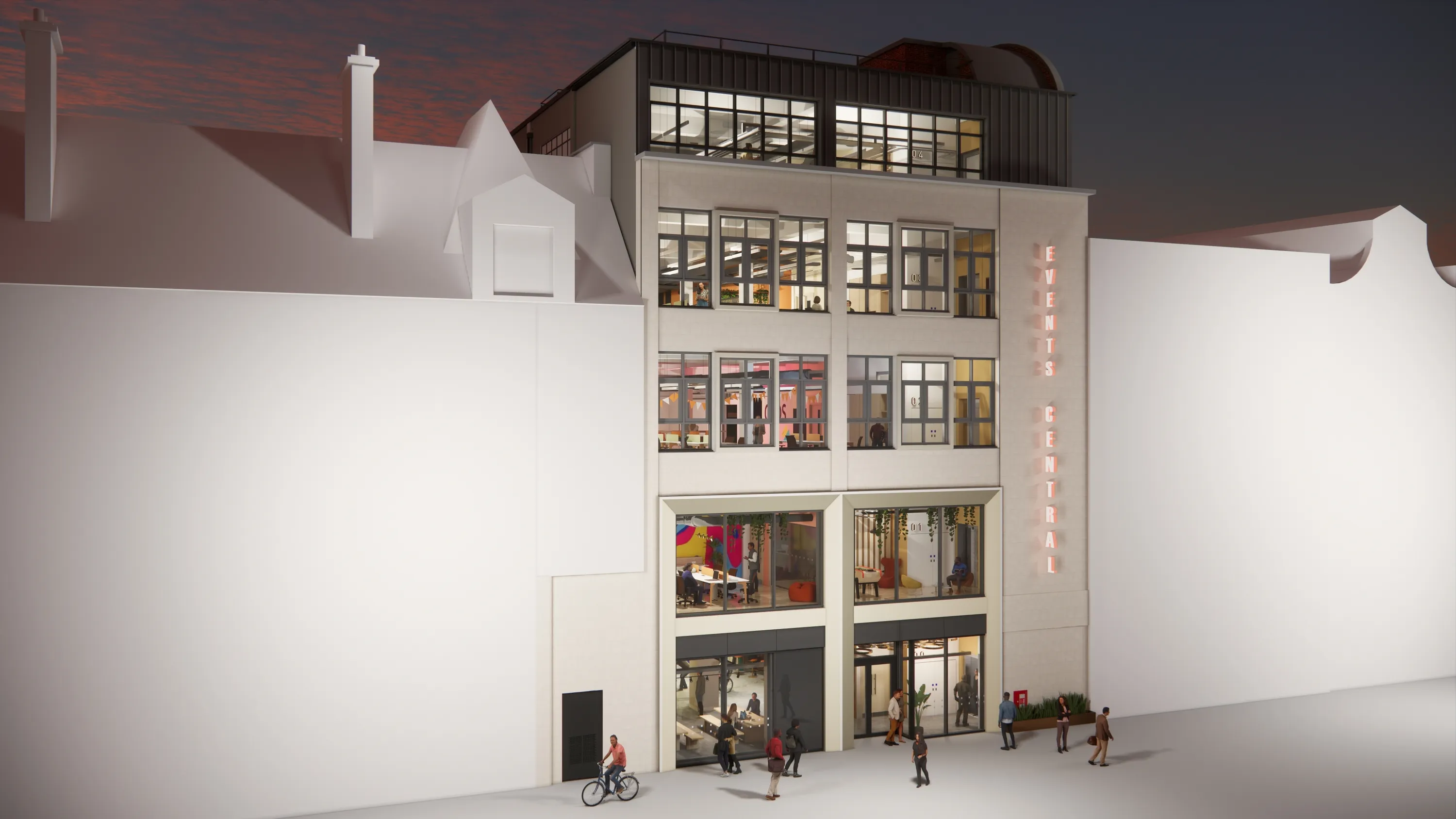 The exterior of a brand new arts venue in Sheffield