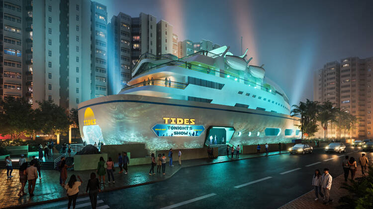 Tides music venue Whampoa