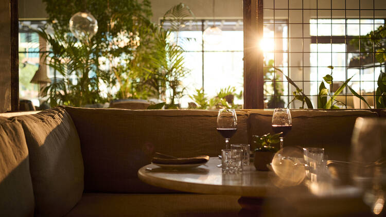 A table at From Here By Mike in 1 Hotel Melbourne.