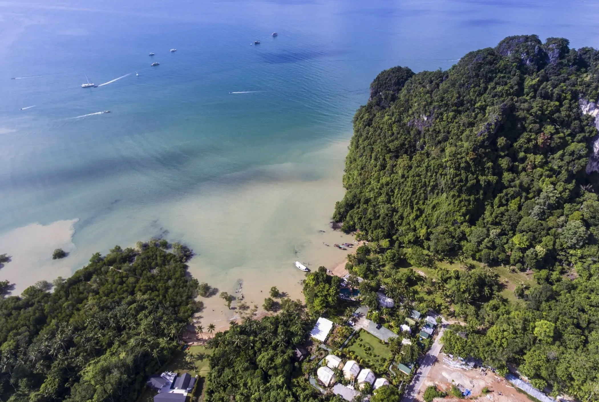Nam Mao beach in Krab