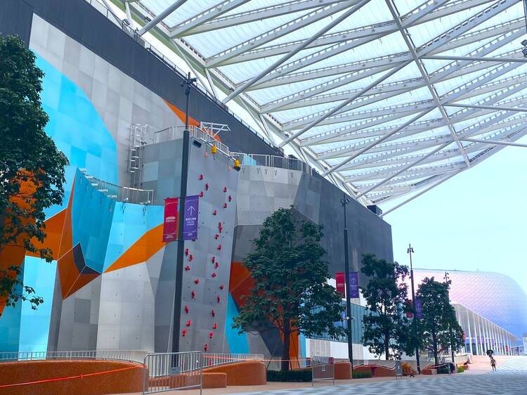 全新戶外好去處！Just Climb 啟德戶外攀石牆分階段開放