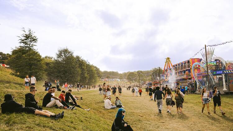 Leeds Festival, campsite image