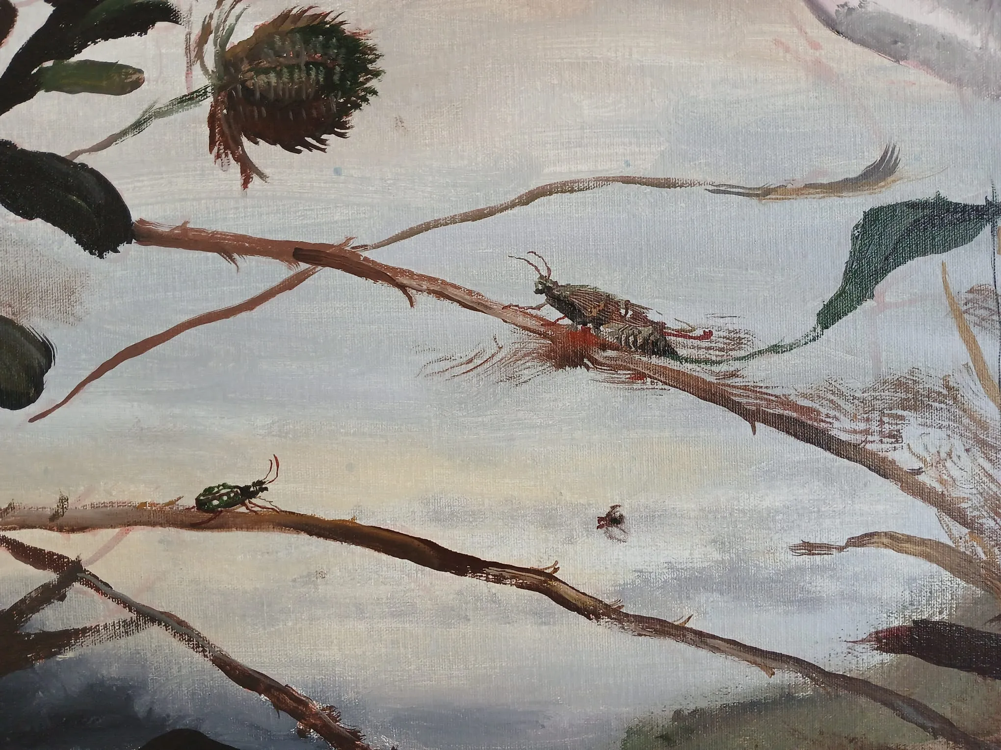 500 años de paseo por el parque, (detalle). Íñigo Navarro, 2025