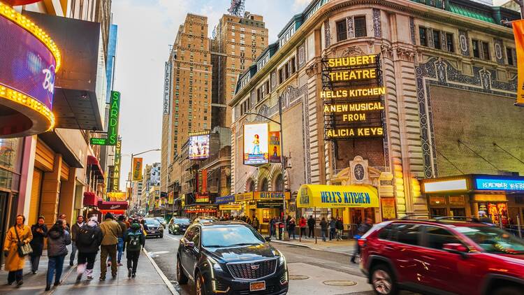 Broadway marquees