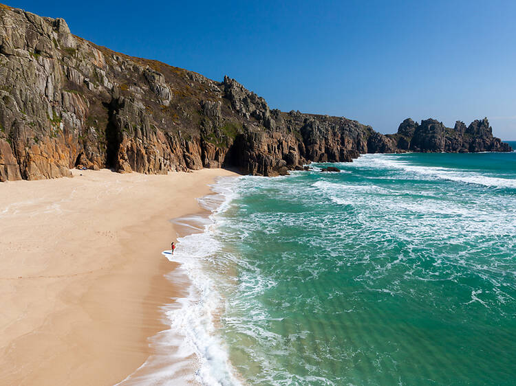 Access to one of the most beautiful beaches in Britain has been restricted Access to one of the most beautiful beaches in Britain has been restricted