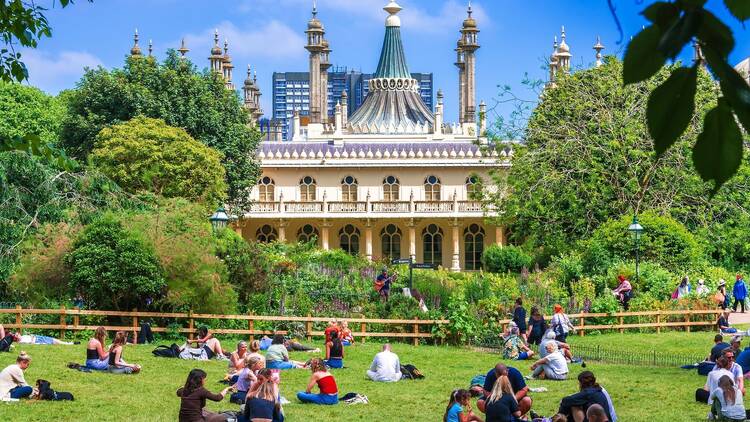 Marvel at the grand Royal Pavilion