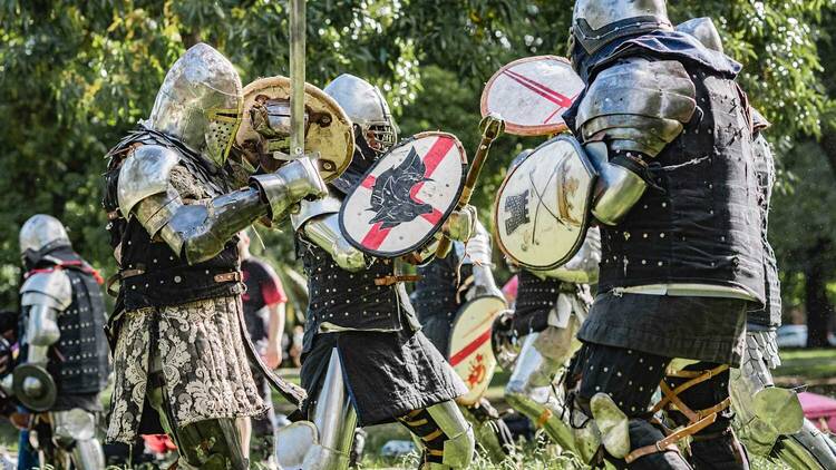 Combate medieval