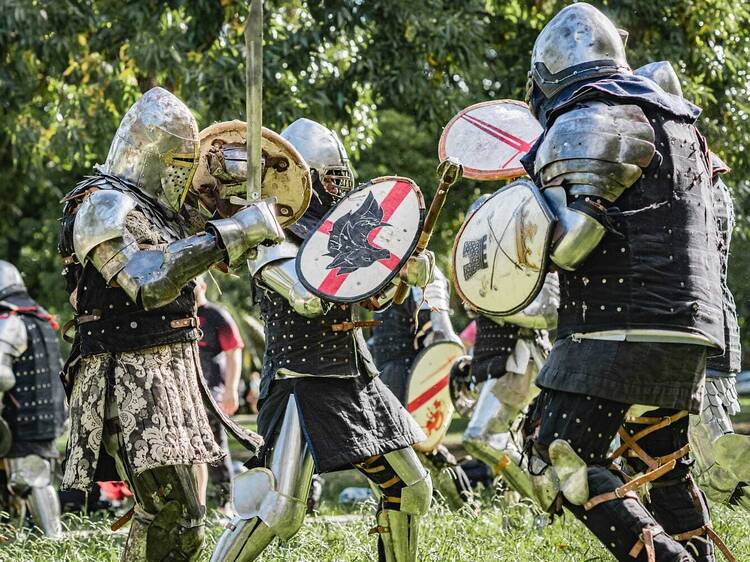 Combate medieval