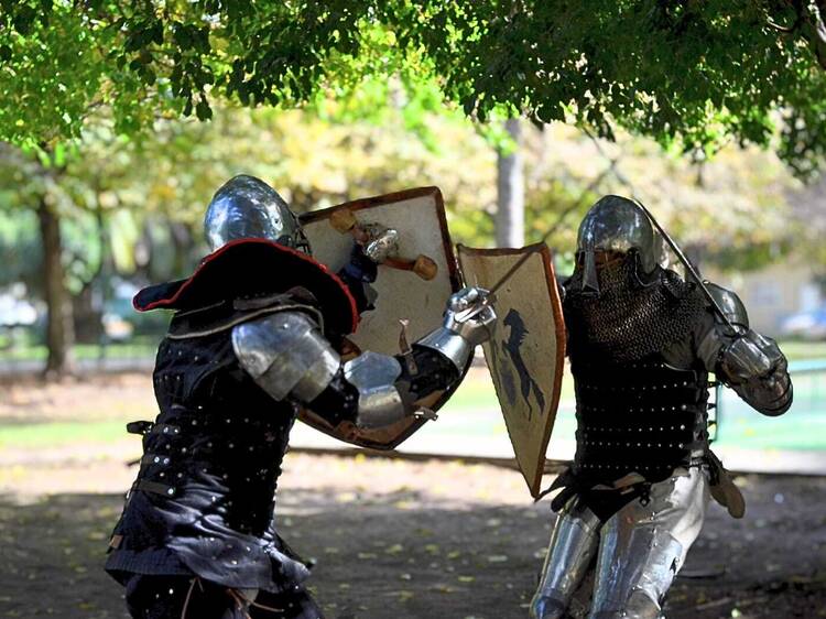 newbery-combate-medieval