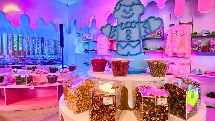 Dulces en Candy Land en Parque Tepeyac