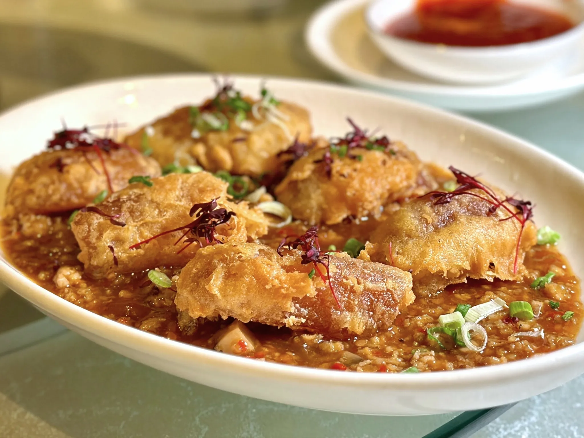 Man Fu Yuan crispy sea cucumber