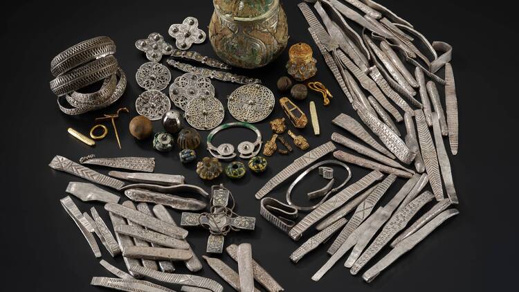 Image of the Galloway Hoard.