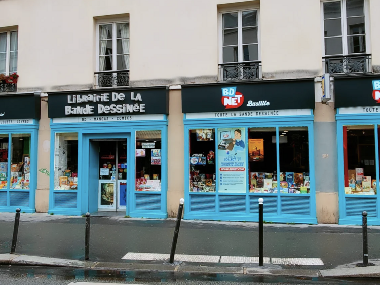 La librairie historique BDnet à Bastille va fermer ses portes